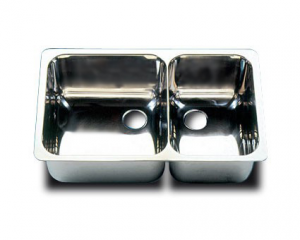 LV33332320L,ステンレスシンク,ステンレスベイスン,ダブルシンク,2連シンク,2槽式流し,オーバルシンク,丸型シンク,シリンダーシンク,筒型シンク,手洗いボウル,流し