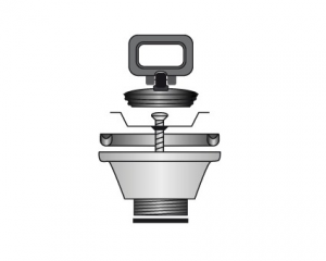 PI1435,排水金具,排水ドレイン,1-1/4