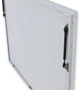 大型バゲージドア,バゲッジドア,移動販売車,販売窓
