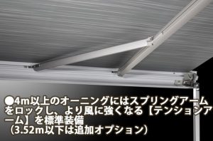 Thule,サイドオーニング,テンションアーム,テンションスプリング,スプリングアーム,300000