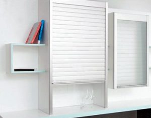 ローラーシャッター扉,プラスチックローラーシャッター,hafele,ハーフェレ