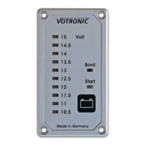 Votronic 電圧,12V,1245,メインバッテリー,サブバッテリー,10LED