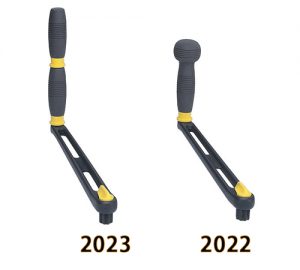 2023,2022,ウインチハンドル,アンタル,antal,ダブルグリップ,ボールグリップ,ロック付き