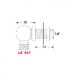 BG0038/10X1M-3/8"F