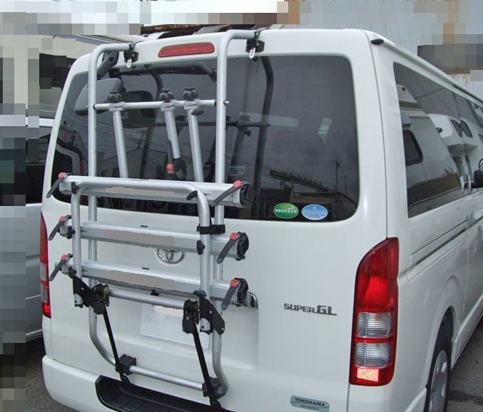 サイクルキャリア（ハイエース標準ミドルルーフ/NV350標準ルーフ他用  